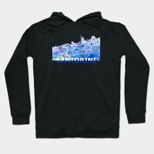 Santorini Skyline Hoodie